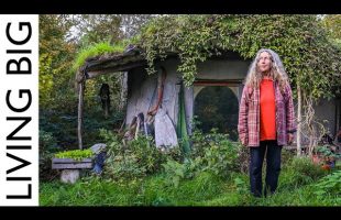Woman Builds £1000 Tiny Earthen Home To Live Close To Nature In Welsh Woods