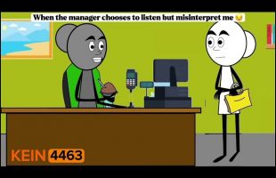 When the manager chooses to listen but misinterpret me 😒 | AC: @emfandango