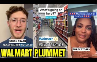 “FAFO” Democrats React WALMART Stock PLUMMETS After BOYCOTTS And Low Sales