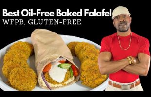 How To Make The Best Oil-Free Baked Falafel!