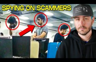 SETTING A TRAP FOR A SCAM CALL CENTER
