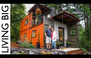 Couple Build Amazing Shipping Container Home For Debt-Free Living