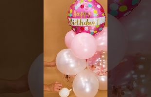 How to weigh balloon decorations down easily