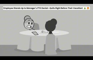 Employee Stands Up to Manager’s PTO Denial—Quits Right Before Their Vacation! 🎄🔥-  PART 1
