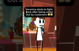Veronica starts to fight back after being called Out by Customer 😂😂 @Therealveronika
