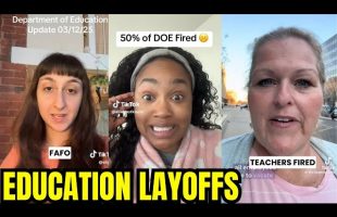 “FAFO” DEMOCRATS REACT Teachers Getting Laid Off In 2025