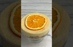 Easy Vegan Dessert Idea! #recipe #veganiseasy #refinedsugarfree #orangedessert