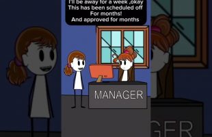 the manager unblocked my off vacation days to put me on the schedules #fyp #foryou #funnyvideo