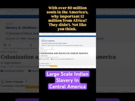 Half A Million Indian Slaves from Central America Taken to Other Caribbean Islands before 1552
