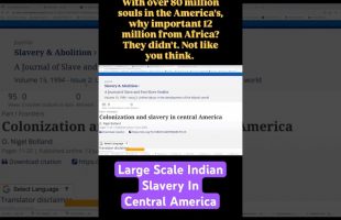 Half A Million Indian Slaves from Central America Taken to Other Caribbean Islands before 1552