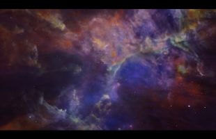 Ambient soundscape journey deep into nebula space – 1 hour flythrough