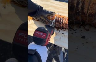 Cooking a 10 Pound Pork Loin on the Jobsite