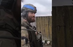Combat GoPro – Celebrating after Destroying BMP