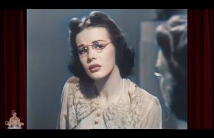 How to be Pretty in Glasses: 1940s Tutorial Colorised in 4K