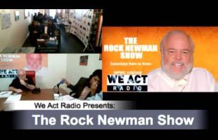 DC Mayoral Candidate Muriel Bowser sits with Rock Newman