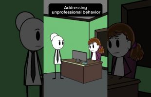 Addressing unprofessional behavior @Therealveronika #fypage #veronika #funnyanimation