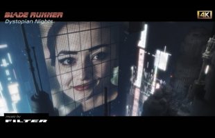 Blade Runner | DYSTOPIAN NIGHTS | 4K AMBIENCE for sleep, study and relaxation – 6 Hours
