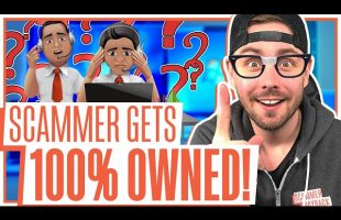 SCAMMERS CALL A CYBER SECURITY EXPERT AND ARE OWNED!