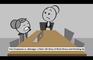 Teen Employee vs. Manager:A Real-Life Story of Work Stress and Growing Up- AC: @lorenazoejt