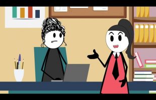 When Someone Tries to Involve You in Office Drama #corporate #animation
