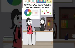 POV: They Want You to Train the New Person Without a Raise #corporate #animation #gplus #skits