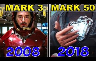 All Iron Man Suit Transformations