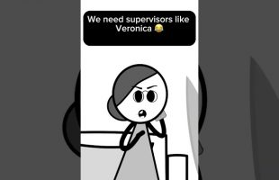 We need supervisor like Veronica 😂😂 #fypage #veronika #funnyanimation #duet #funny #veronica #fun