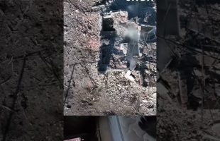 Foreign Fighter Bombing Russians with Drone