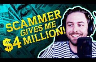 REFUND SCAMMER GIVES ME $4,000,000 | SCAMBAIT TROLLING