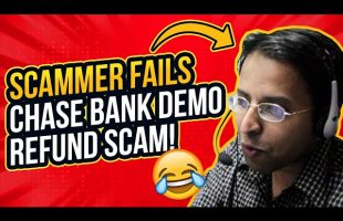 Tech Support Scammer Fails Using Fake Bank Account