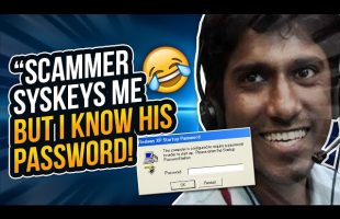 Scammer SysKeys me, but I know the password! LOL