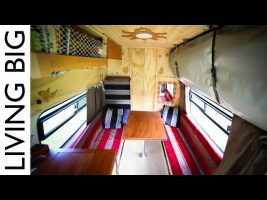 Epic Surfers Camper Van With Dashboard Herb Garden