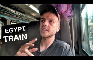 Egypt TRAIN TRAVEL! السفر بالقطار فى مصر