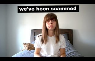 We’ve been scammed.