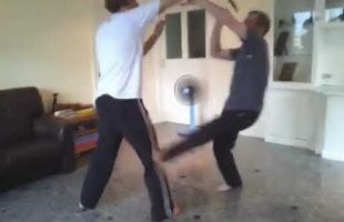 Wing Chun Knife Defense Drill Practice