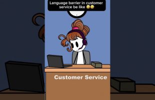 Cabin clash  Veronica’s language lesson for the determined  customer  🏡🤣 @Therealveronika