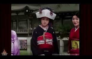 Kyoto 1930 | Japanese Fashion Show – AI Colorized Film 4K 60fps