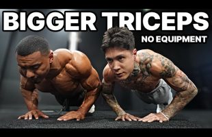 6 Min Tricep Workout Ft. Larry Wheels (No Weights)