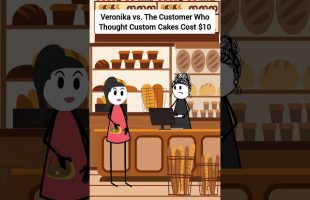 Veronika vs. The Customer Who Thought Custom Cakes Cost $10 #gplus #animation #veronika #skits