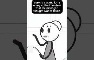 Veronica asked fora salary at the interview that the manager thought was too much #veronika