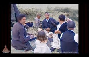 A Day at the Beach – c.1921 | AI Enhanced Film (Legacy Version)