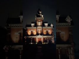 Would you spend the night in this Haunted Manor?! #ghost #scary #creepy #paranormal #horror #shorts