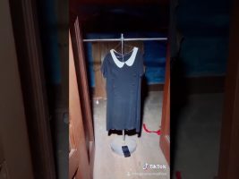 Spirits still wear this HAUNTED dress! #ghosts #creepy #horror #scary #paranormal #shorts