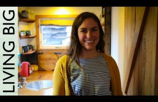 Young Woman Builds Beautiful Recycled Tiny House For US$19,000