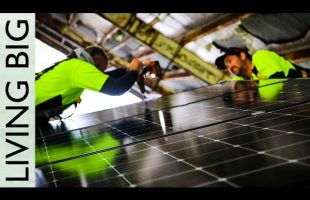 Tiny House Solar Panel Install