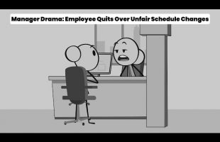 Manager Drama: Employee Quits Over Unfair Schedule Changes – Audio credit:  @lorenazoejt