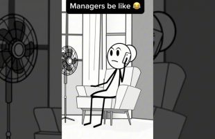 Managers be like 😂 #fypage #animation #comedy #workmemes #funnyvideo #unitedkingdom #veronika