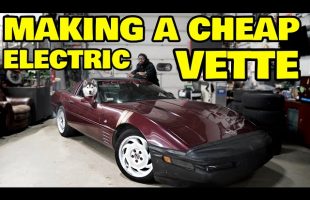 We’re Converting the WORST Corvette to electric on the cheap!