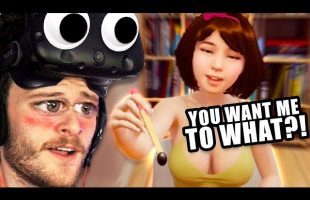 my Japanese VR girlfriend has officially gone too far