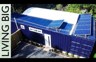Spectacular 40ft Small Shipping Container Home